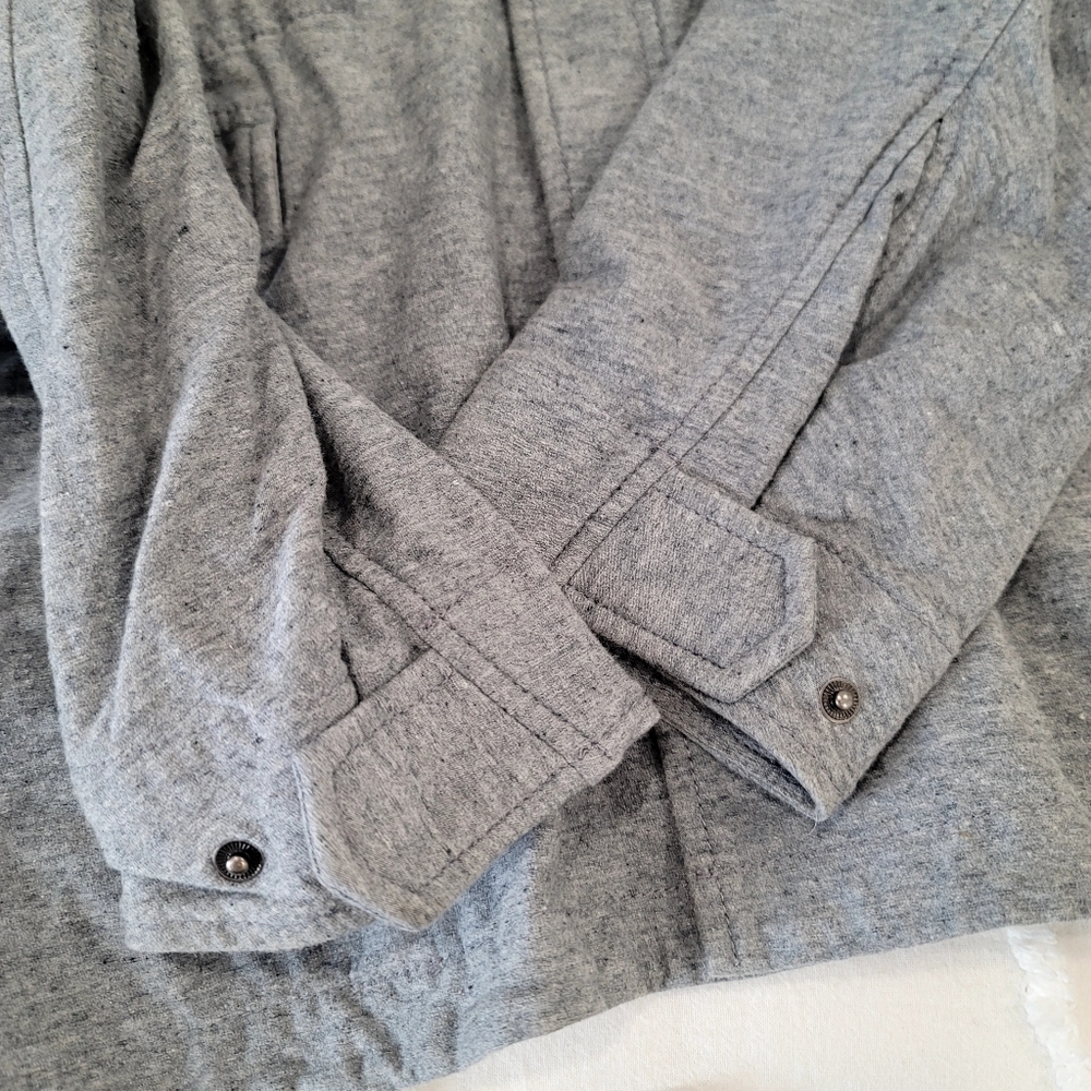 ​James Perse Men's Utility Jacket | Carbon Grey MQC2857 Size 2 M | Gorpcore Fiel - Picture 7 of 17